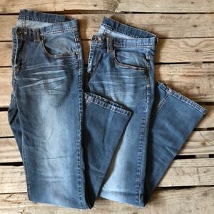 men’s 2 pair Empyre Skeletor slim super stretch